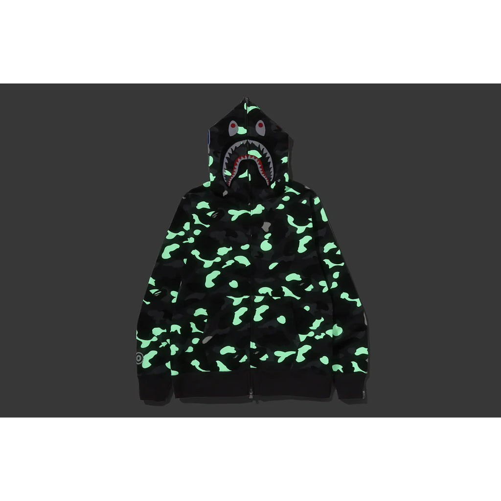 CITY CAMO SHARK REGULAR FIT FULL ZIP HOODIE MENS