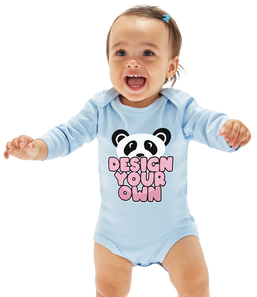 Long sleeve baby bodysuit