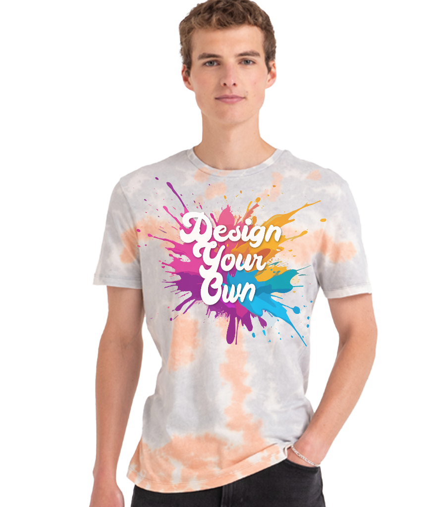 Vintage colour splash t-shirt